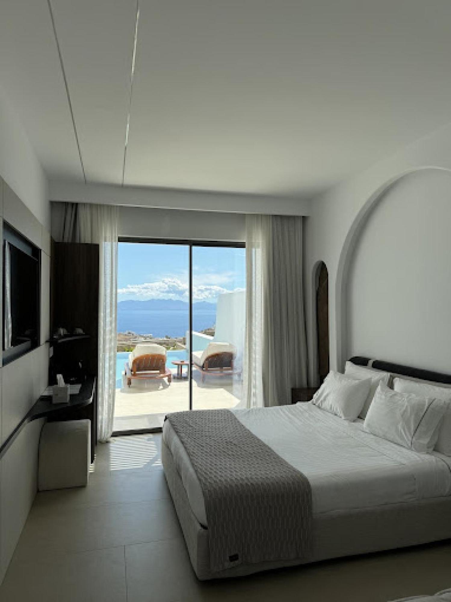 Muse Of Mykonos Luxury Suites Mykonos Town Extérieur photo