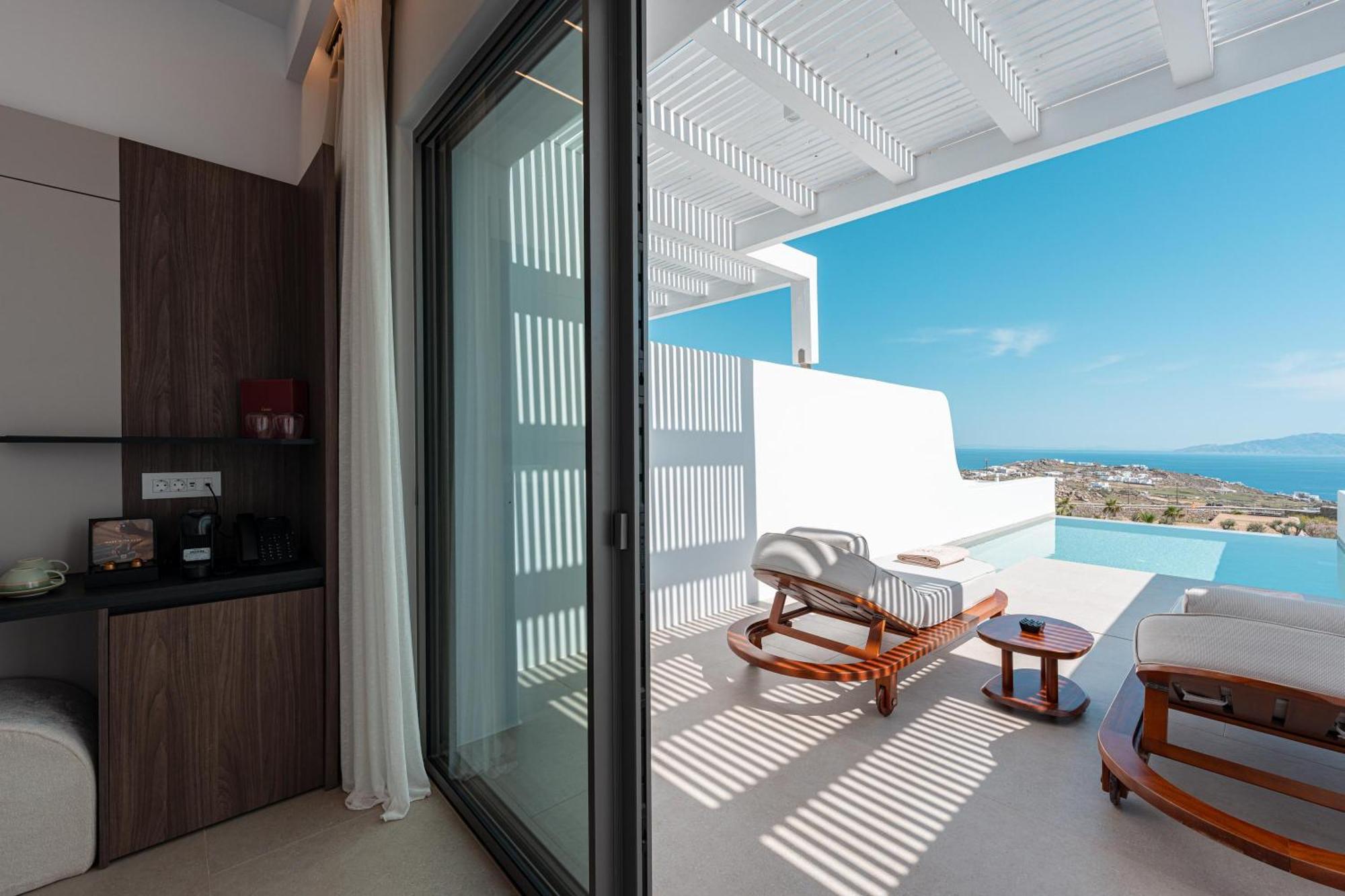 Muse Of Mykonos Luxury Suites Mykonos Town Extérieur photo