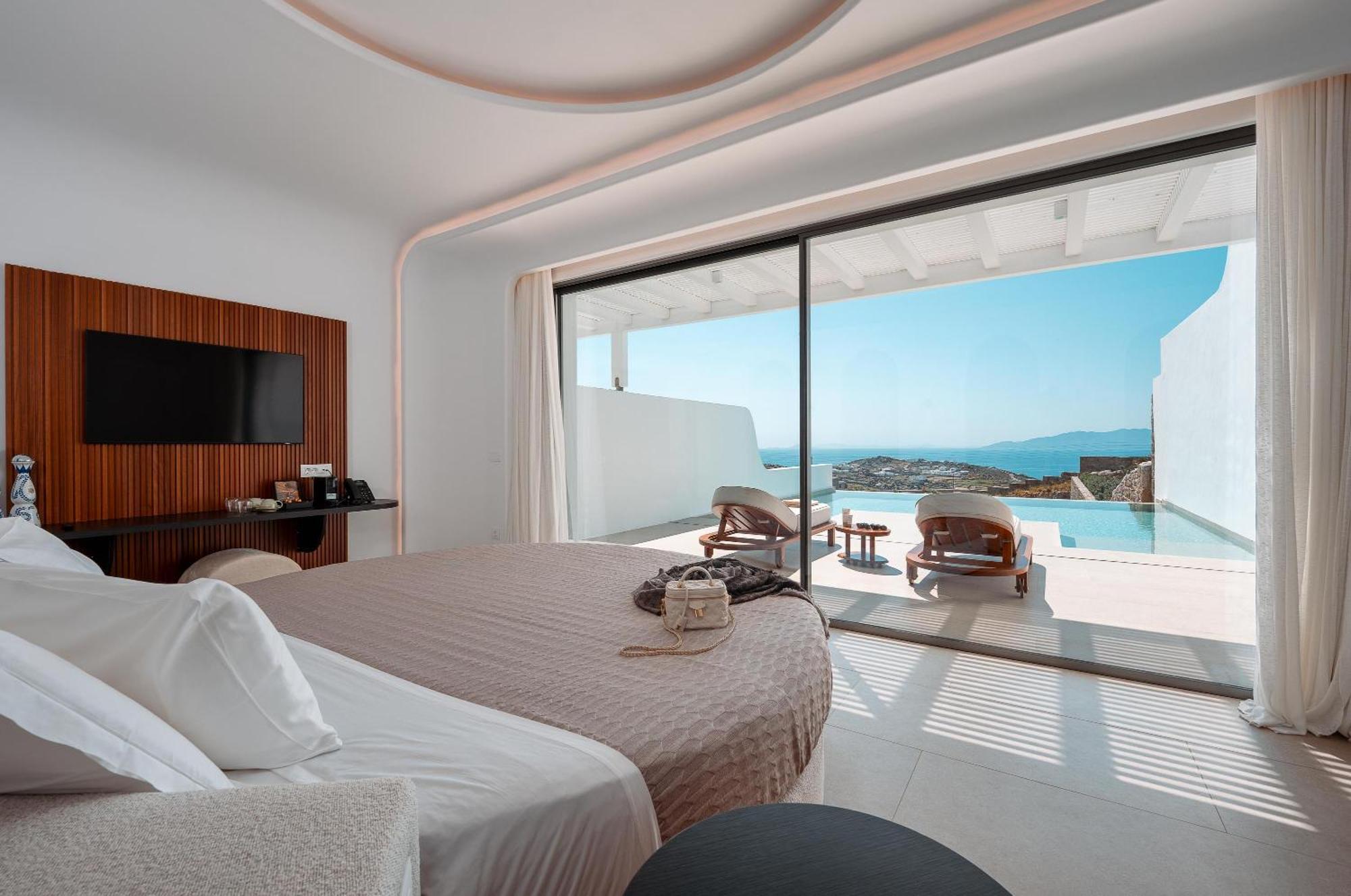 Muse Of Mykonos Luxury Suites Mykonos Town Extérieur photo