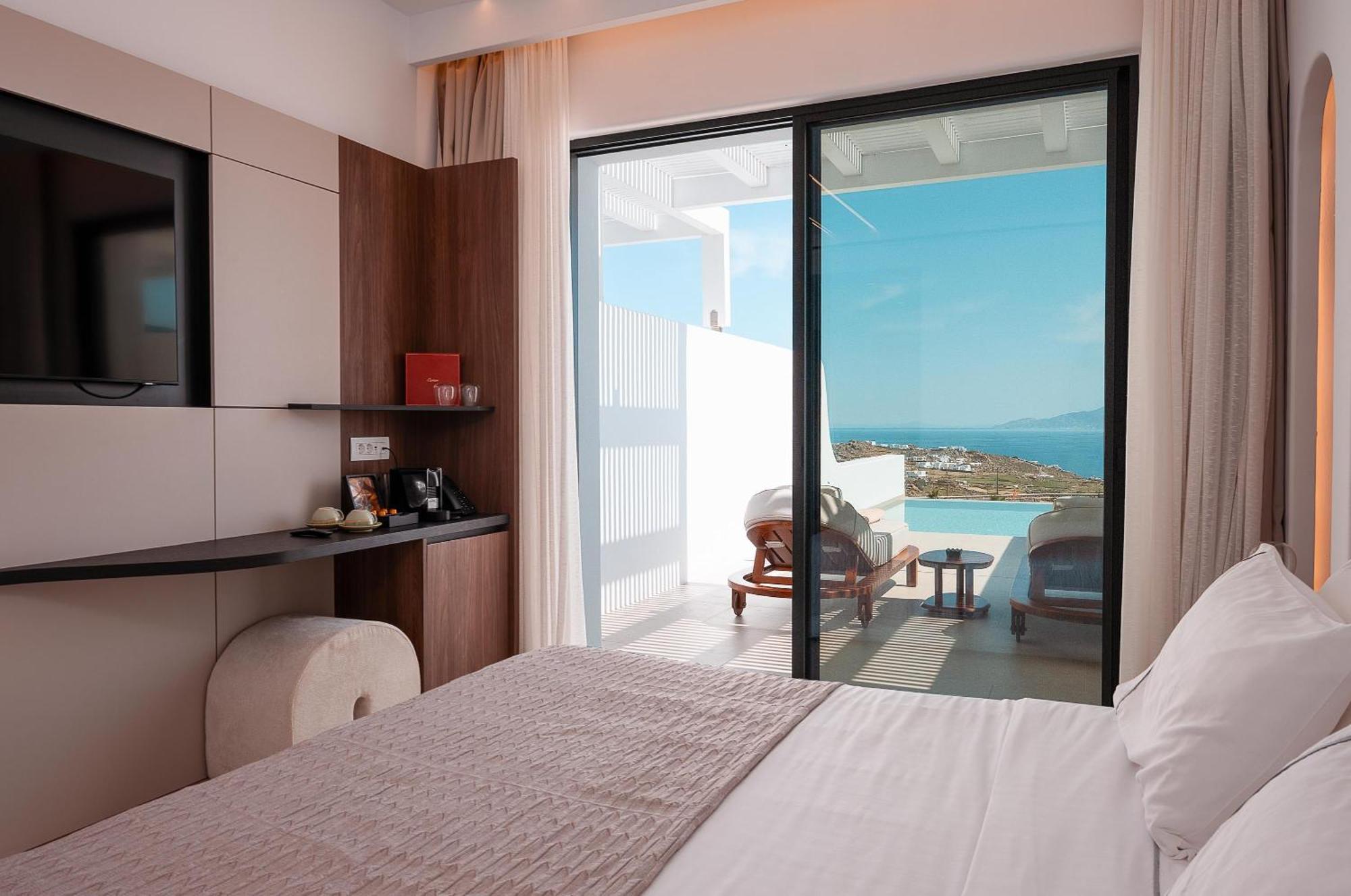 Muse Of Mykonos Luxury Suites Mykonos Town Extérieur photo